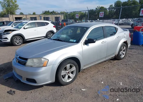 2012 Dodge Avenger Se z USA, uszkodzony, nr VIN 1C3CDZAB2CN132694